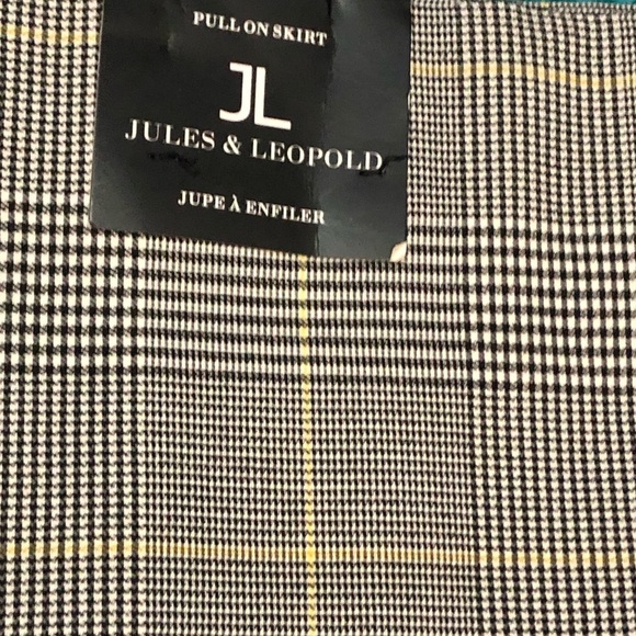 Jules & Leopold Glen Plaid Skirt Women's M New with Tag A-Line Preppy Academia - Picture 9 of 9